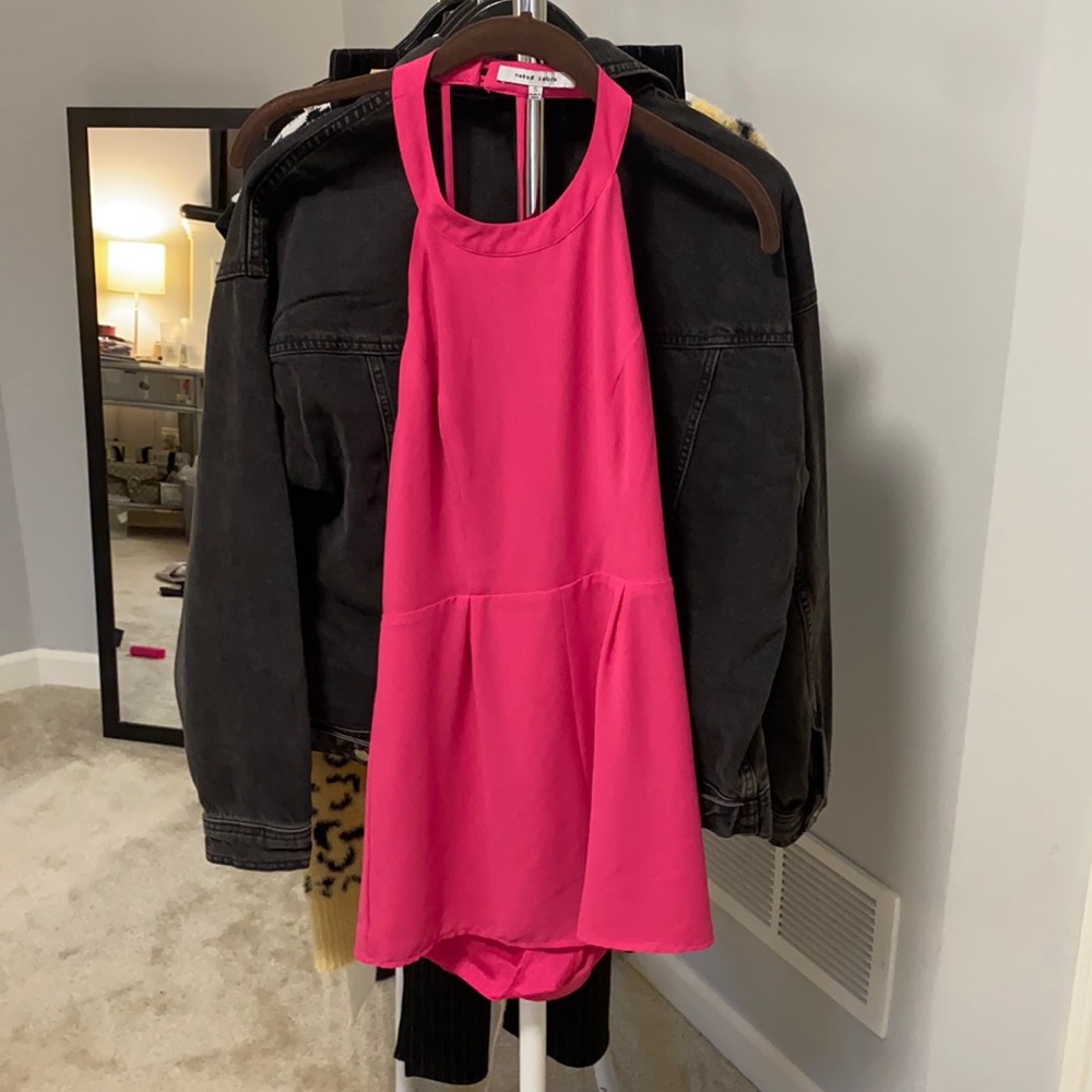 NEW Pink ROMPER! Backless 😍 Great Condition